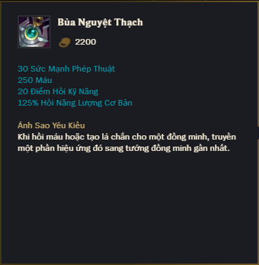 Bùa Nguyệt Thạch Bùa Nguyệt Thạch