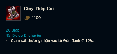 Giày Thép Gai