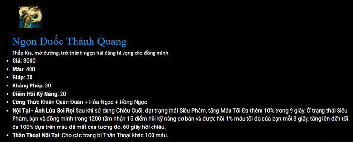 Ngọn Đuốc Thánh Quang Ngọn Đuốc Thánh Quang