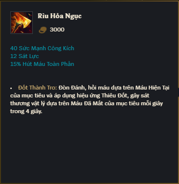 Rìu Hỏa Ngục Rìu Hỏa Ngục