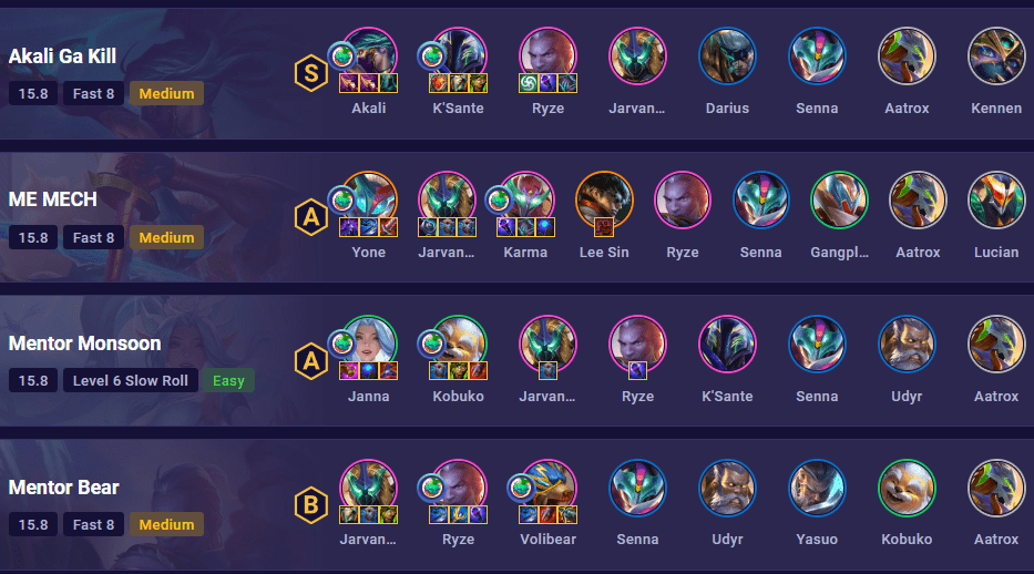 Senna TFT Senna TFT